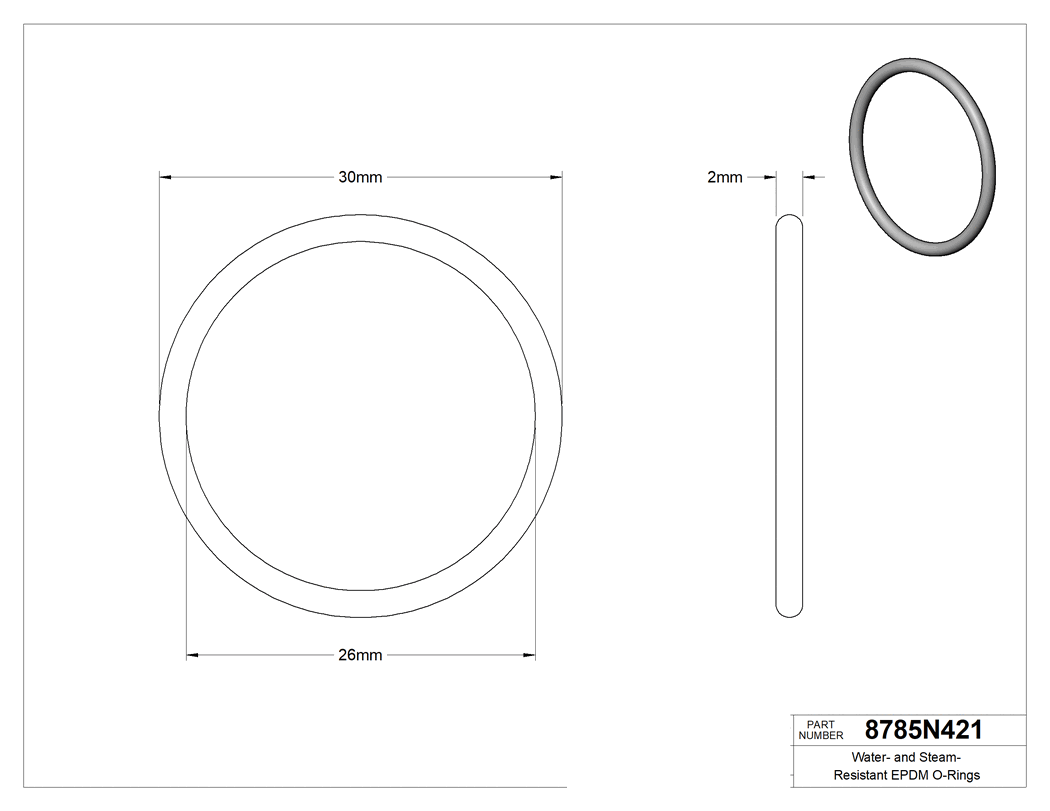 Technical drawing - 8785N421